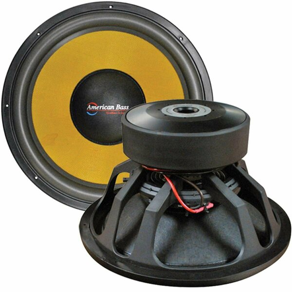 Wci 15 in. 4000W Max 1 Ohm DVC Woofer VFL15D1